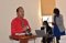 مدير معلومات الايساف السيد جول هوارو يلقي كلمته بعد انطلاق الاجتماع الاستشاري للشباب في نيروبي ، كينيا.