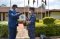 EASF Director hands over a present to the Japanese Defence Attache on 27th May 2021.