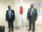The Director with the EASF Force Commander at the Mission of Japan to the African Union after holding successful discussions with Japanese officials  