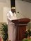 L'Invité d'Honneur, Monsieur le Directeur de Cabinet du Président chargé de la Défense de l'Union des Comores, M. Youssoufa Mohamed Ali, clôt officiellement la Conférence Initiale de Planification de l'Exercice de Poste de Commandement (2021) à Moroni, Comores, le 1er Avril 2021.