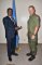 EASF Director Brig Gen Fayisa receives a gift from Lt Col Niclas von Bonsdorff, of the Finnish Defence Forces International Centre.