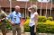 The Danish Ambassador to Kenya H.E. Mette Knudsen (right) with the Danish Police Adviser to D/CSP Bjarne Askholm on 4th March 2020.