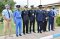 EASF Director Brig Gen Fayisa (2nd from right) with some of the mentors and trainers of the Police Pre-Deployment course on 10th September 2021.