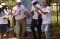 Participants of the International Day of Peace celebrations take part in song and dance to commemorate the day.