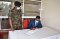مدير الايساف يوقع على كتاب الزوار في معهد دعم السلام الانساني الدولي في امبكاسي، نيروبي في 10 سبتمبر 2021.  على اليمين قائد المعهد المقدم فيليبس