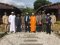 The Comoros Minister for Foreign Affairs (5th from right) with the team during the Joint Fact Finding Mission