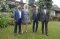 (left to right)The EASF Director, the Danish Ambassador to Kenya, Chairman of Friends of EASF and the Military Assistant after the meeting.