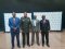 left to right: the EASF Liaison Officer to African Union, the EASF Force Commander, the EASF Director and the Commandant EASF Logistics' Base (right) during the workshop