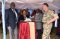 Left to right: The Joint Chief of Staff Major General (Dr) Charles Rudakabana, the Head of Administration and Finance Ms. Lina Peggy Hoareau, the Head of Peace Operations Department Brigadier General Henry Isoke and the outgoing UK Technical Advisor Lt Colonel Ewen Turner.