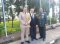 De gauche à droite : un Délégué de l'Ambassade d'Égypte, un Représentant de l'Ambassade de Turquie à Addis-Abeba et le Commandant de la Force de l’EASF lors des célébrations du 15e anniversaire.