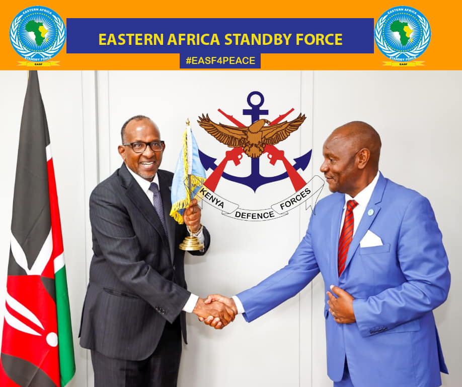Kenya Defence CS and EASF Director